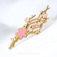 Sakura Branch Pins
