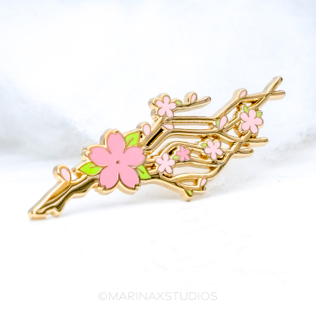 Sakura Branch Pins